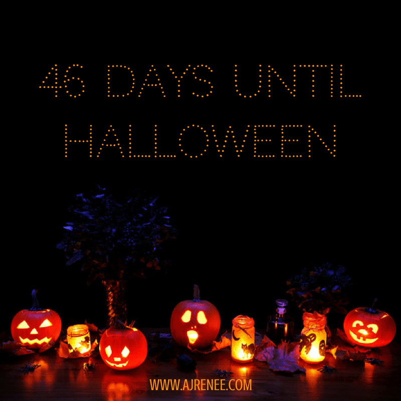46 days until Halloween AJ Renee #FunFactFriday