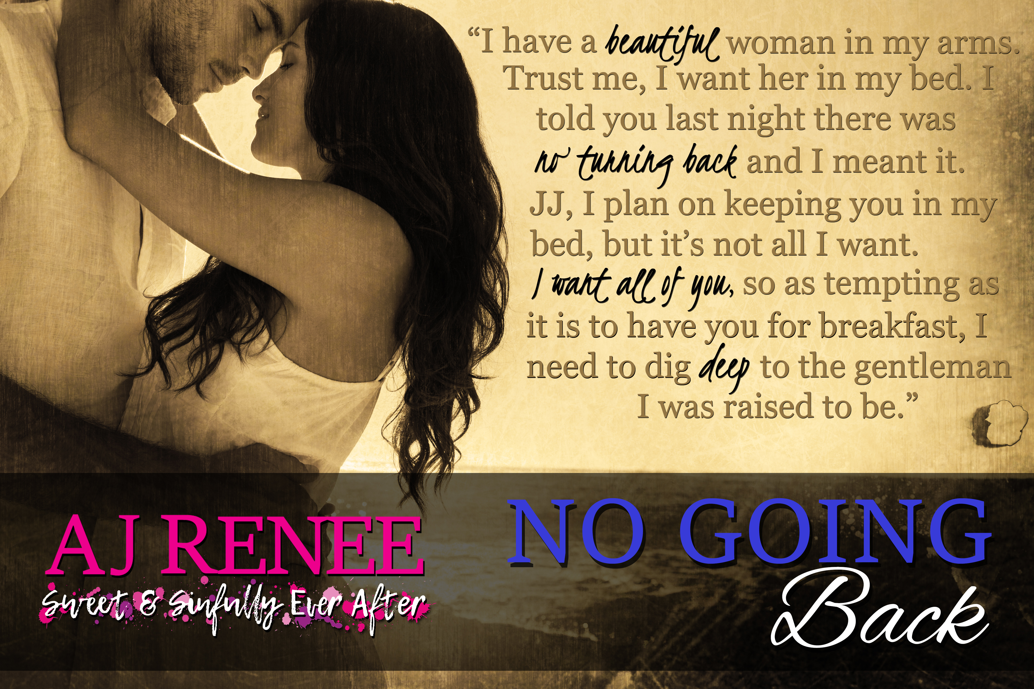 No Going Back AJ Renee #TeaserTuesday